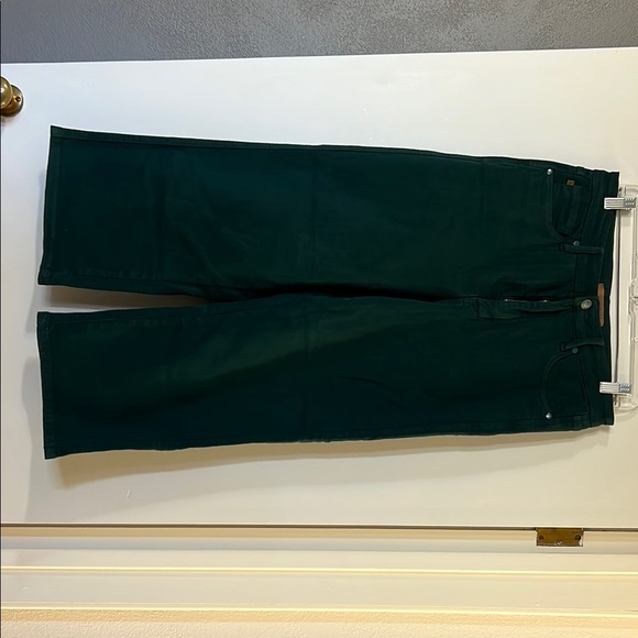 Judy Blue Green Ankle Cropped Jeans - Picture 1 of 8